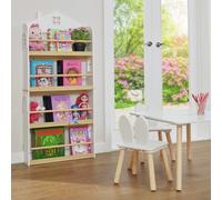 Liberty House Toys Wall Mounted House Bookcase, White