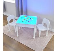 Liberty House Toys Light Table and Two Chairs Set