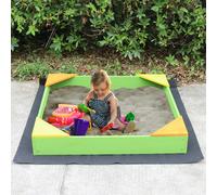 Liberty House Toys Sandpit with Cover - Green