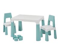 LIBERTY HOUSE TOYS Table And Chairs Set Round Corner Rectangular BS-8817G Plastic 780 x 500 x 490 mm