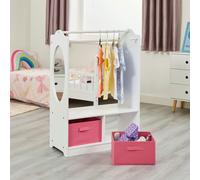 Liberty House Toys Children's White Dressing Rail, White