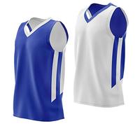 Liberty Imports Reversible Men's Mesh Athletic Basketball Jersey Single for Team Scrimmage - - XXL