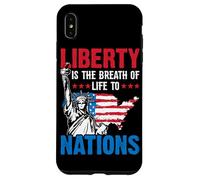 Liberty Is The Breath Of Life To Nations Case for iPhone XS Max