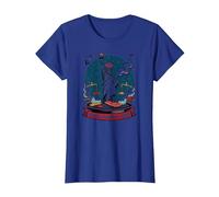 Liberty, Justice, and BBQ T-Shirt, Women, Royal Blue, XL