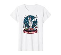 Liberty, Justice, and BBQ T-Shirt, Women, White, M