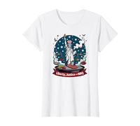 Liberty, Justice, and BBQ T-Shirt, Women, White, XXL