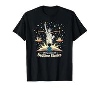 Liberty, Justice, and Bedtime Stories T-Shirt, Men, Black, XXL