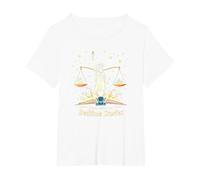Liberty, Justice, and Bedtime Stories T-Shirt, Women's Plus, White, 1X