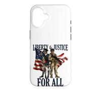 LIBERTY & JUSTICE FOR ALL Case for iPhone 16