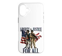 LIBERTY & JUSTICE FOR ALL Case for iPhone 16 Plus