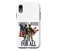 LIBERTY & JUSTICE FOR ALL Case for iPhone XR