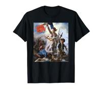 Liberty Leading the People Eugene Delacroix Painting Art T-Shirt