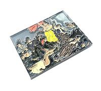 Liberty Leading the People Painting Eugène Delacroix History Metal Enamel Pin Badge
