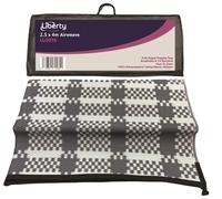 Liberty Leisure Durable 100% Polypropylene Tube Weave Caravan Awning Carpet: Breathable, UV Resistant, Easy to Clean - Perfect for Outdoor Comfort (250cm x 400cm)