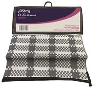 Liberty Leisure Durable 100% Polypropylene Tube Weave Caravan Awning Carpet: Breathable, UV Resistant, Easy to Clean - Perfect for Outdoor Comfort (250cm x 700cm)