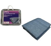 Liberty Leisure Premium Outdoor Awning Carpet, 100% HDPE, 225gsm, Comfortable Super Durable Breathable caravan and motorhome Awning Carpet Tent Groundsheet/Carpet Woven Picnic Blanket (250cmx800cm)