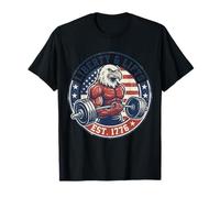Liberty & Lifts American Eagle Lifting Club Emblem T-Shirt