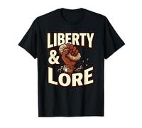 Liberty & Lore Freedom Activism Blac Social Justice Movement T-Shirt
