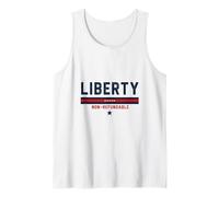 Liberty: Non-Refundable Conservative Patriotic Graphic Tank Top