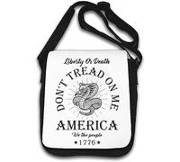 Liberty Or Death Don't Tread On Me America We The People 1776 Shoulder Bag White