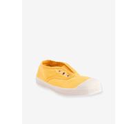 Liberty® print cotton trainers for children BENSIMON yellow