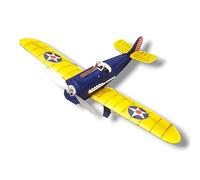 Liberty Raider balsa Model Aircraft kit, USAF Fighter Construction Gift kit, Free Flight Rubber Powered Scale Airforce kit Classic Historic