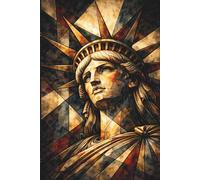 Liberty Rising: A Real Struggles & Joys Lined Notebook