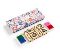 Liberty Rubber Stamp Set: 11 Stamps and 4 Ink Pads