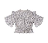 Liberty Ruffle Sleeve Top Blue 8 years