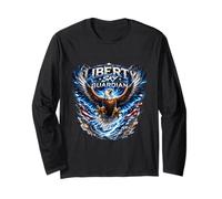 Liberty Sky Eagle Power Artwork Long Sleeve T-Shirt