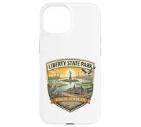 Liberty State Park New Jersey Ellis Island Novelty Souvenir Case for iPhone 15