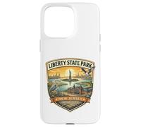Liberty State Park New Jersey Ellis Island Novelty Souvenir Case for iPhone 15 Pro Max