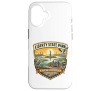 Liberty State Park New Jersey Ellis Island Novelty Souvenir Case for iPhone 16