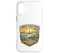 Liberty State Park New Jersey Ellis Island Novelty Souvenir Case for iPhone 16 Plus