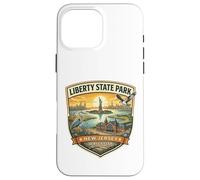 Liberty State Park New Jersey Ellis Island Novelty Souvenir Case for iPhone 16 Pro Max