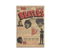 LIBFDCK Erik The Beatles Abbey Road Posters Room Decorative Canvas Posters Aesthetic Poster Print Wall Art Decor Posters 12x18inch(30x45cm) Unframe-style