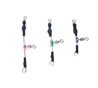 LIbgiubhy 1. Smooth Bearing Swivels Connector With Anti-Entanglement Beads Fast Hook Fishing Tackle For Anglers Easy To Use Fishing Swivels With Colored Beads