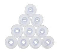 LIbgiubhy 10Pcs Clear Sewing Bobbins Empty Thread Bobbin Spool Inserts for Threads Management Machine Accessories Bobbin Clear Spool