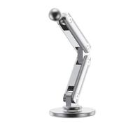 LIbgiubhy 17mm Head Stand Base Suitable For Truck Desktop Car Cellphone Holder Dashboard Mount Aluminum Alloy Adhesive Design