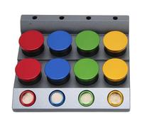 LIbgiubhy 8 Compartment Watch Oiler Kits Lubricating Tray with Oil Applicator Pen for Precise Watch Repairing Tasks Watch Oil Ktis