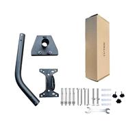LIbgiubhy Adjustable Mount For Standard Dish Metal Pipe Adapter Long Wall Mount Roof Mount Heavy Duty Mounting Set