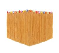 LIbgiubhy Beach Grass Table Skirt Tropically Hawaiian Themed Birthday Party Decoration Grass Skirts