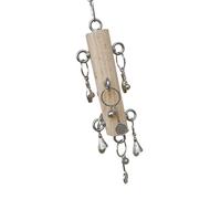 LIbgiubhy Bird Tearing Toy Birdcage Pull Rings Puzzle Toy Interaction Grinding Chewing Toy For Small Bird Enrichment Toy