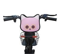 LIbgiubhy Cartoon Styles Infant Pad for Motorcycles Seat Prevents Head Injuries During Cycling in Multiple Color Regulable Child Head Guard