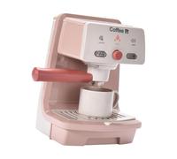LIbgiubhy Children Coffee Maker Kitchen Play Set Toy for Toddler Realistic Machine Safe Roleplay Learning Activity Kids Pretend Play Maker