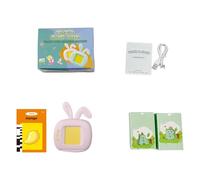 LIbgiubhy Children's Interactive Learning Machine, Educational Puzzle Card Toy with Flashcards, Cognitive Development Device Cognitive Development Device