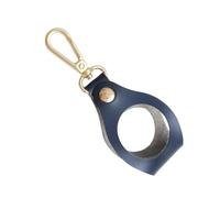 LIbgiubhy Compact Golf Ball Carrying Case with Rotating Carabiner Clip Hook Waterproof PU Leather Golf Ball Holder Bag for Belt PU Leather Pouches