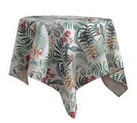 LIbgiubhy Cotton Linen Tablecloth With Green Print Table Washable For Coffee Table Cloth Home Table Decoration