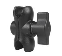 LIbgiubhy Double Socket Holder For Mounts And Motorcycle Phone Mount Holder Aluminum Motorcycle Socket Mount