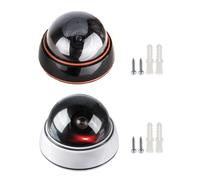 LIbgiubhy Fake Security Camera Outdoor Deterrence ABS Surveillances Device CCTV Model for Residential Home Business None Wiring Needed Fake Outdoor Surveillances Camera